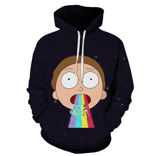 Rick And Morty 3D All Over Print Hoodie & Zip Hoodie