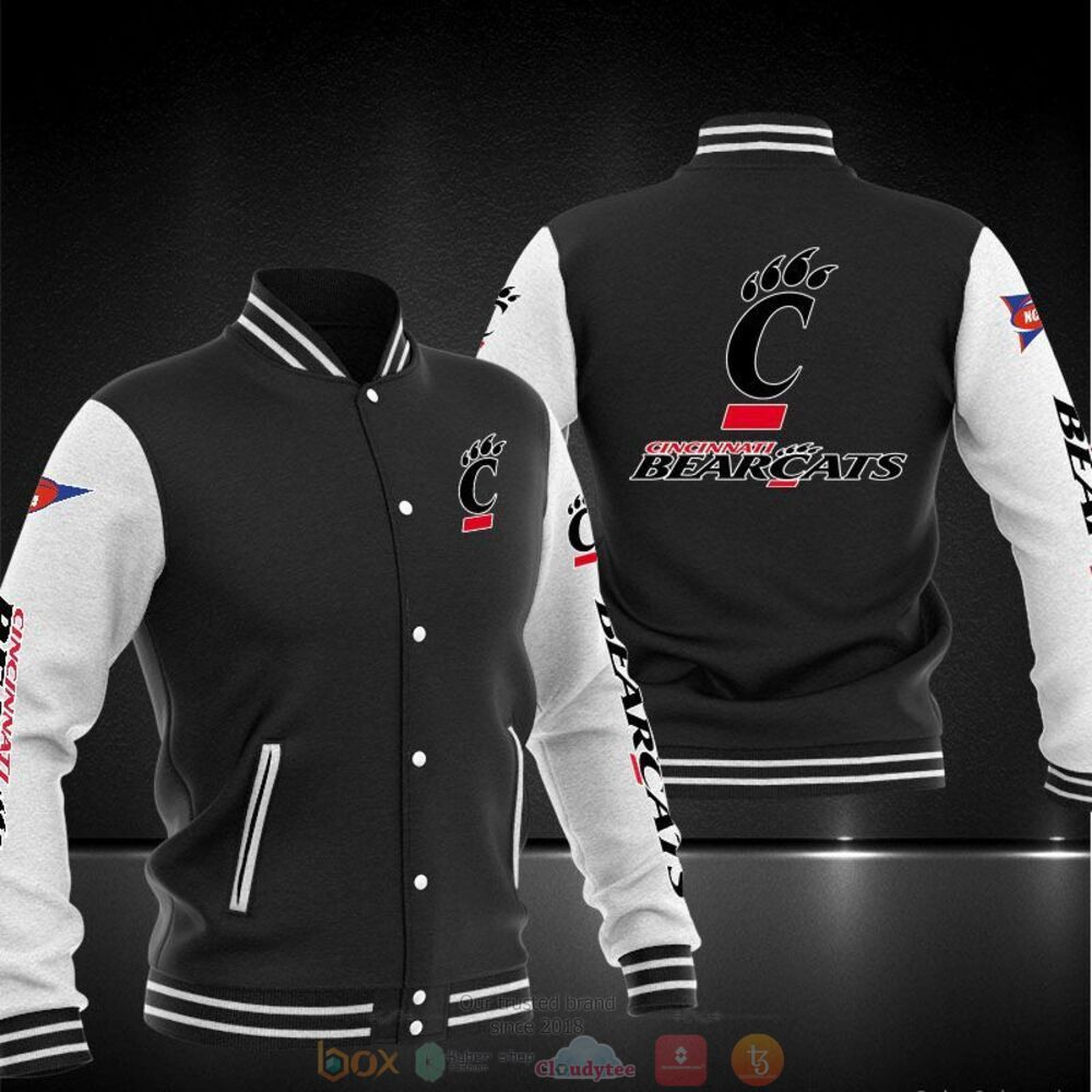 Cincinnati Bearcats Black Baseball Jacket