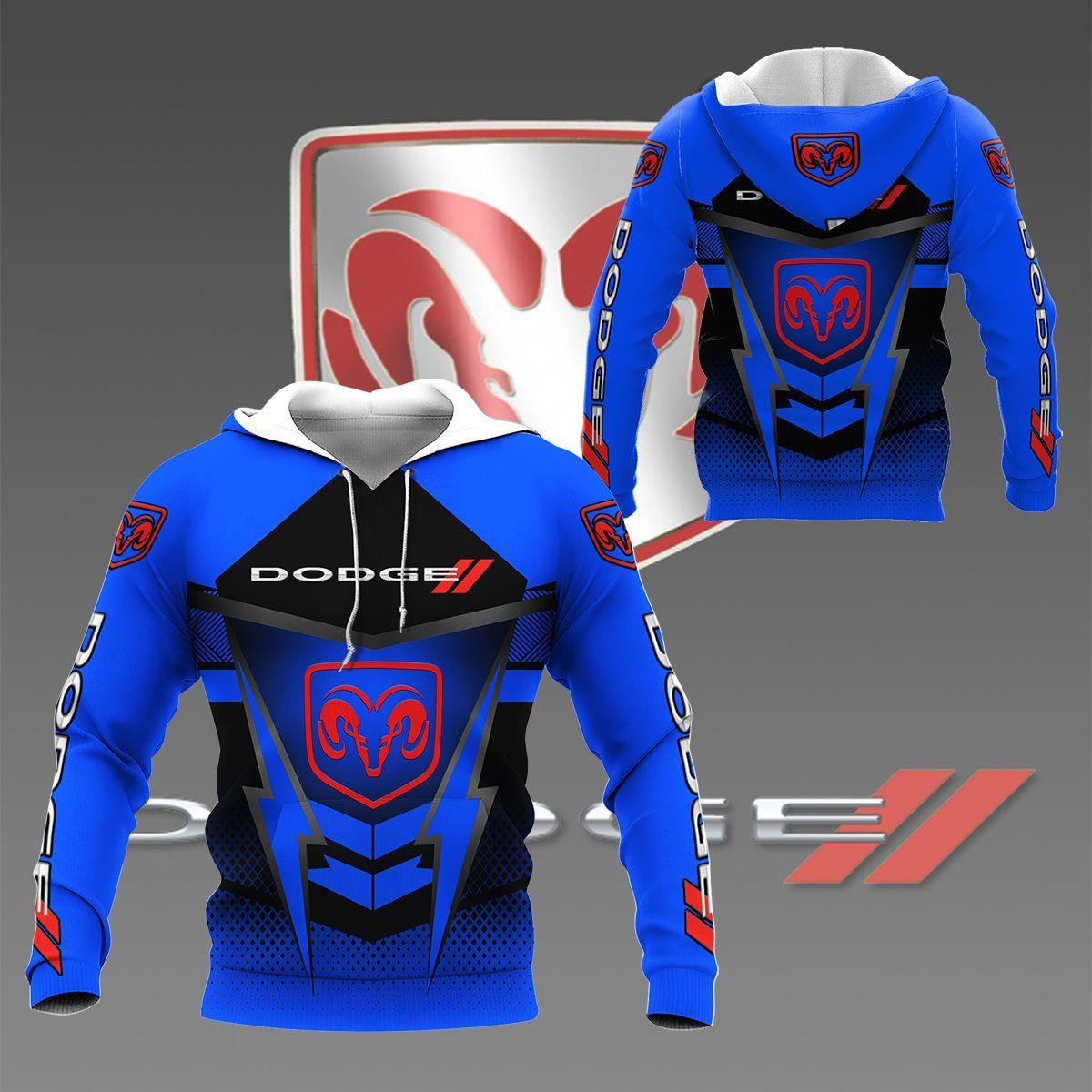 Dodge Shirt 500, 3d Hoodie Zip Hoodie