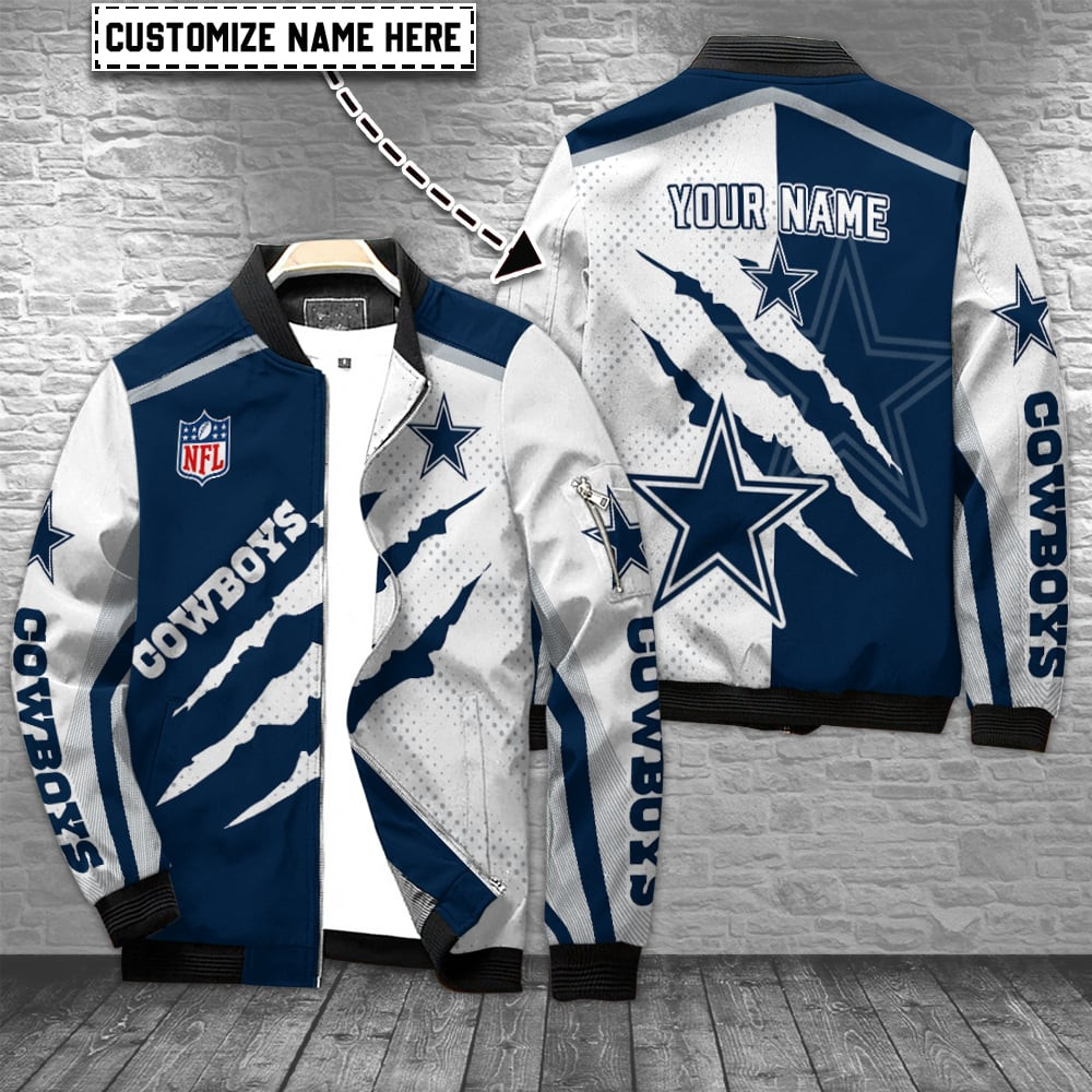 Cowboys Personalized Bomber Jacket BGBBJ952