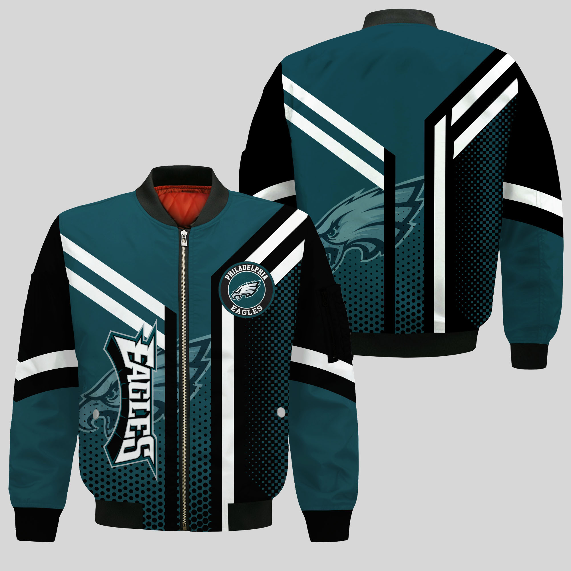 Philadelphia Eagles Thick Bomber Jacket CS101