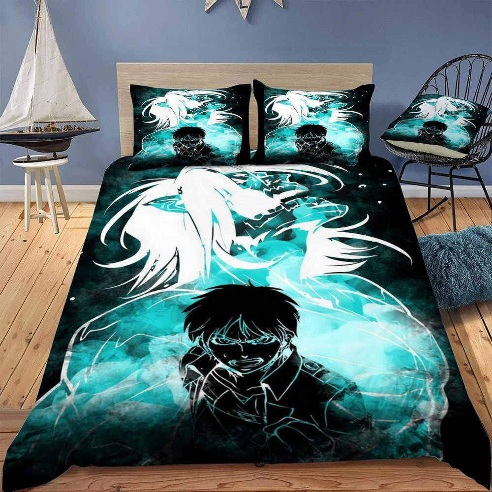 Attack On Titan Bedding Set Eren And His Titan Form Duvet Covers