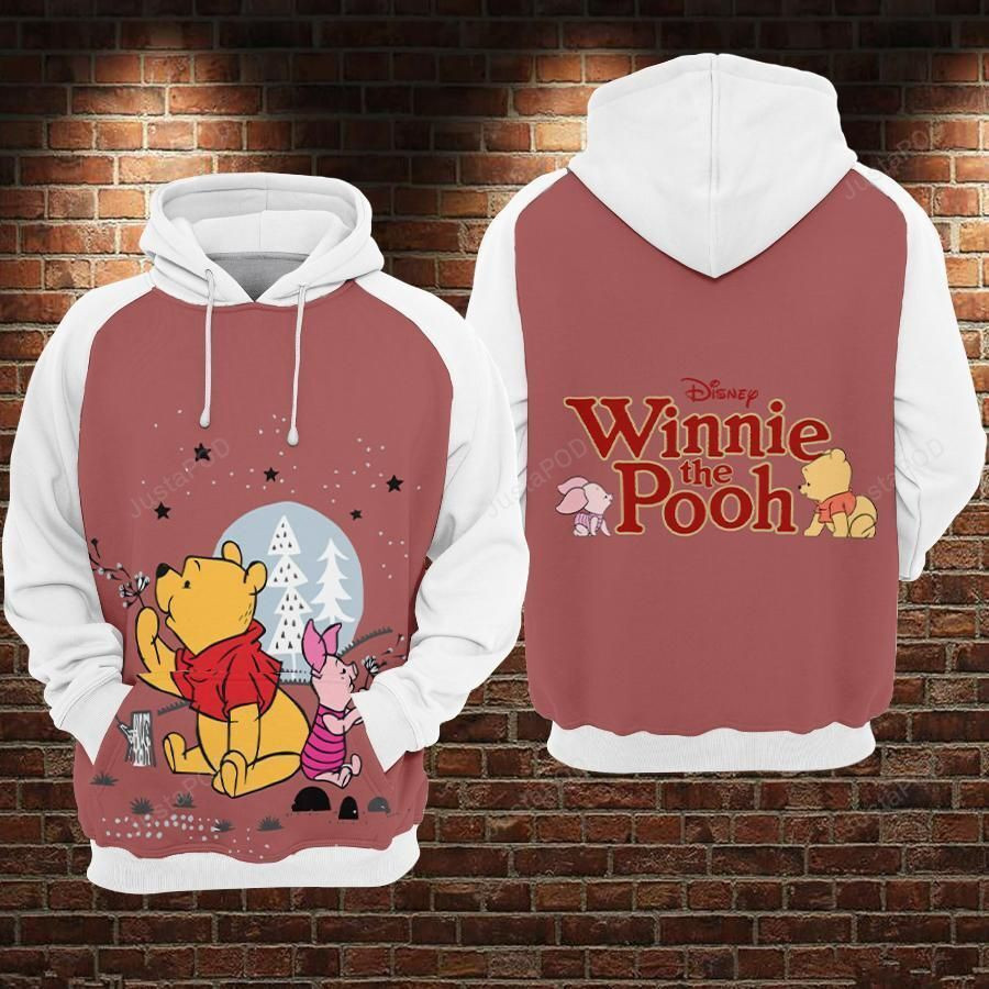WINNIE THE POOH 3D All Over Print Hoodie & Zip Hoodie