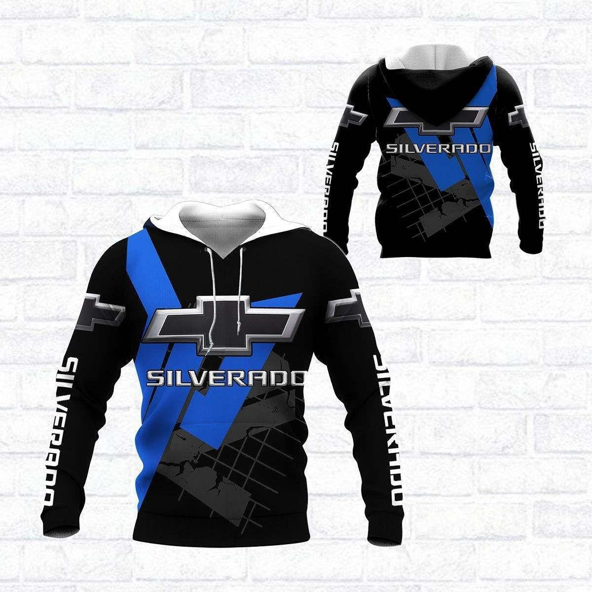 Chevrolet Silverado Shirt 906, 3d Hoodie Zip Hoodie