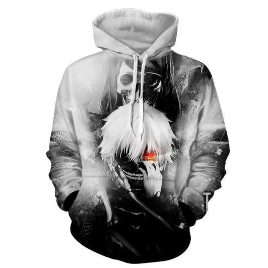 Tokyo Ghoul 3D All Over Print Hoodie & Zip Hoodie