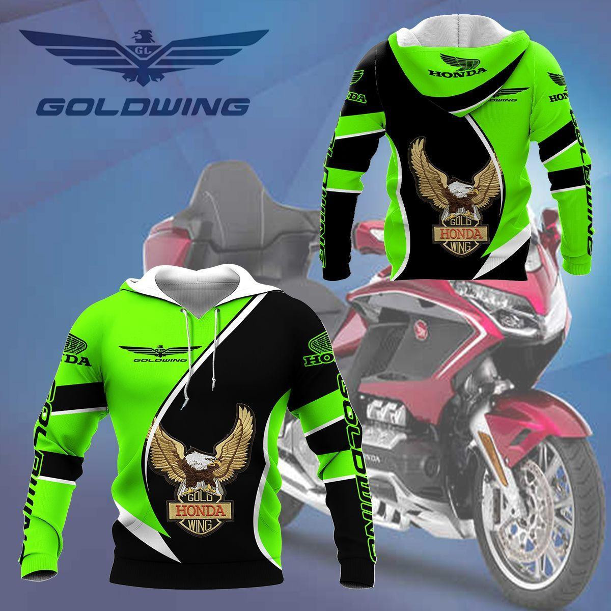 Honda Gold Wing Shirt 180, 3d Hoodie Zip Hoodie