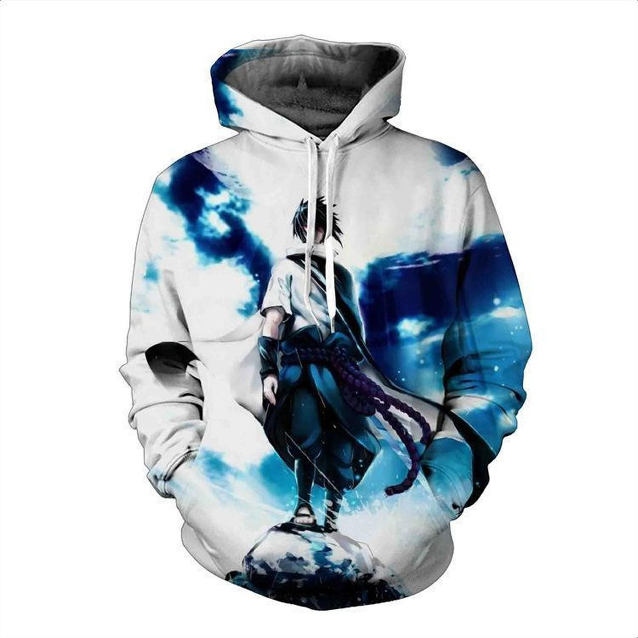 Naruto Sasuke 3D All Over Print Hoodie & Zip Hoodie