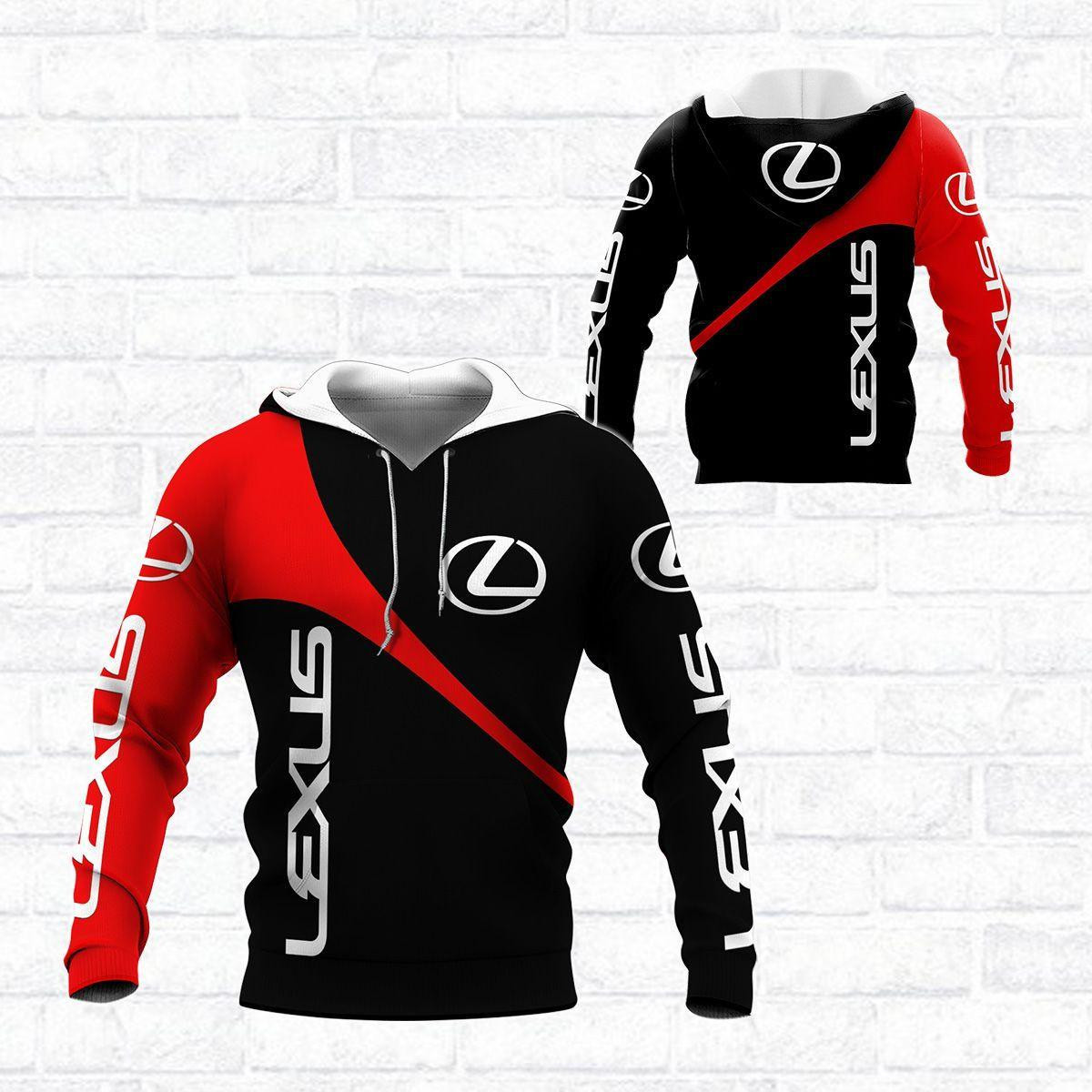 Lexus Shirt 480, 3d Hoodie Zip Hoodie