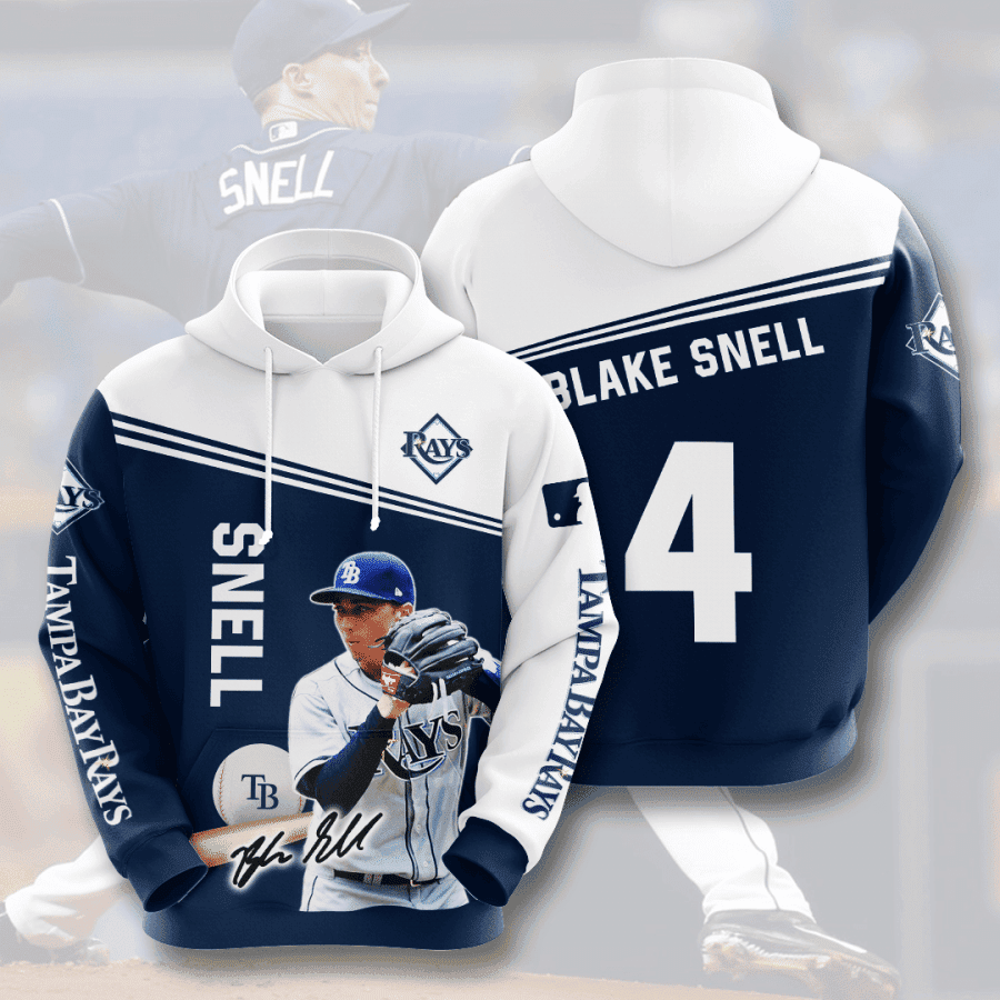 Tampa Bay Rays 3D All Over Print Hoodie & Zip Hoodie