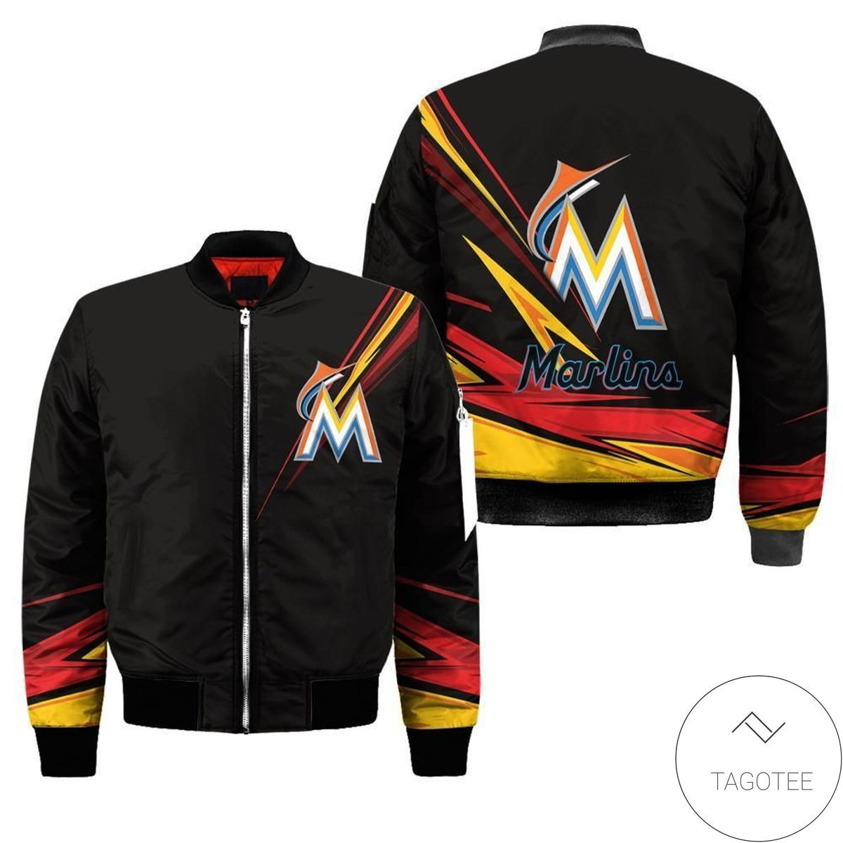 Miami Marlins Bomber Jacket V7