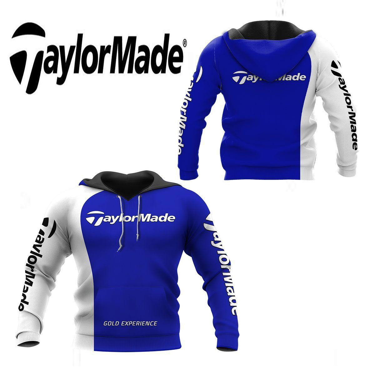 Taylormade Golf Shirt 132, 3d Hoodie Zip Hoodie