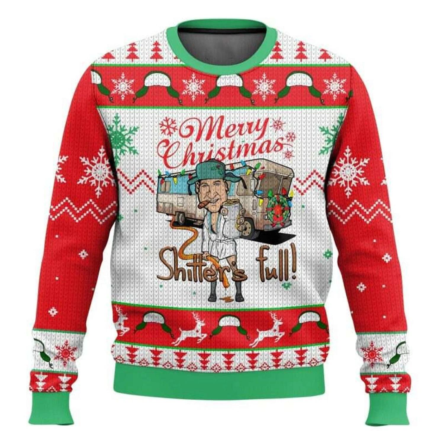 Cousin Eddie National Lampoons Ugly Christmas Sweater