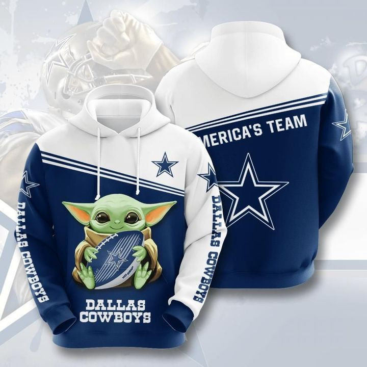Cowboys 3D All Over Print Hoodie & Zip Hoodie