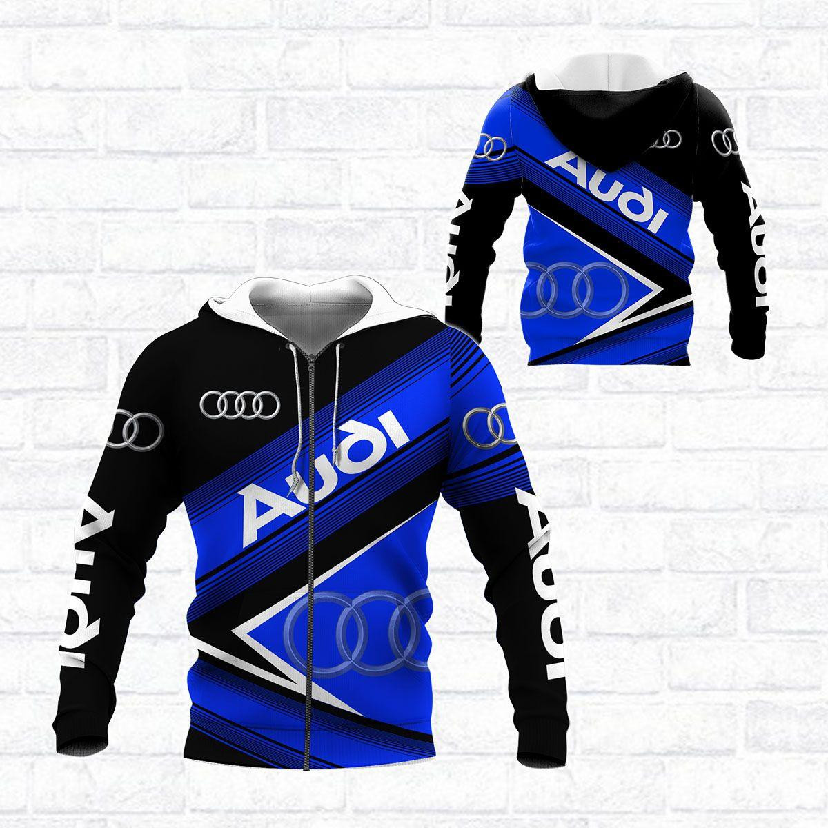 Audi Sport Luxury Car 8k287 3d Zip Hoodie Hoodie Ii0