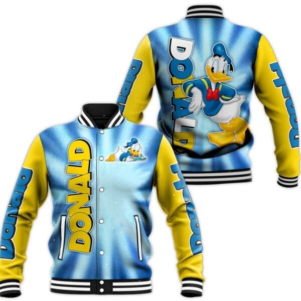 Donald Duck Disney Cartoon Gift Lover Ver2 Baseball Jacket 139
