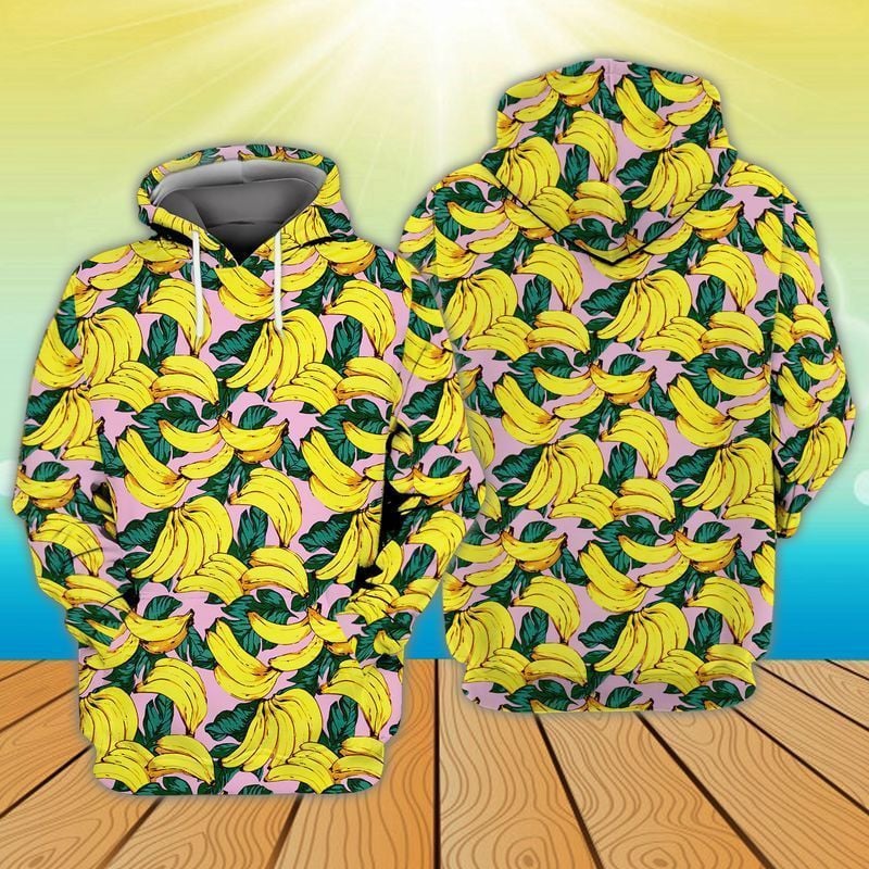 Banana  3d Hoodie Zip Hoodie