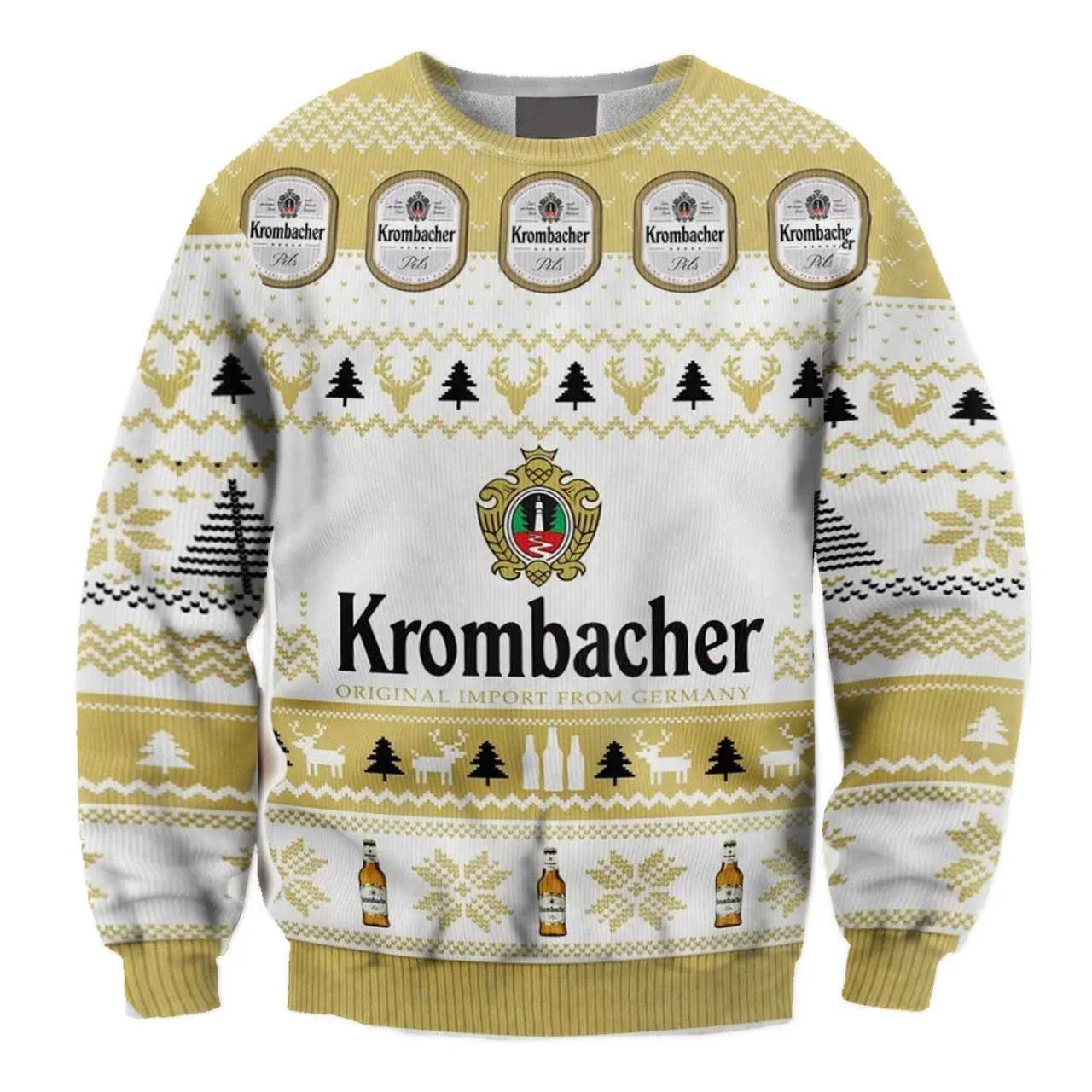 Krombacher Holiday Ugly Christmas Sweater