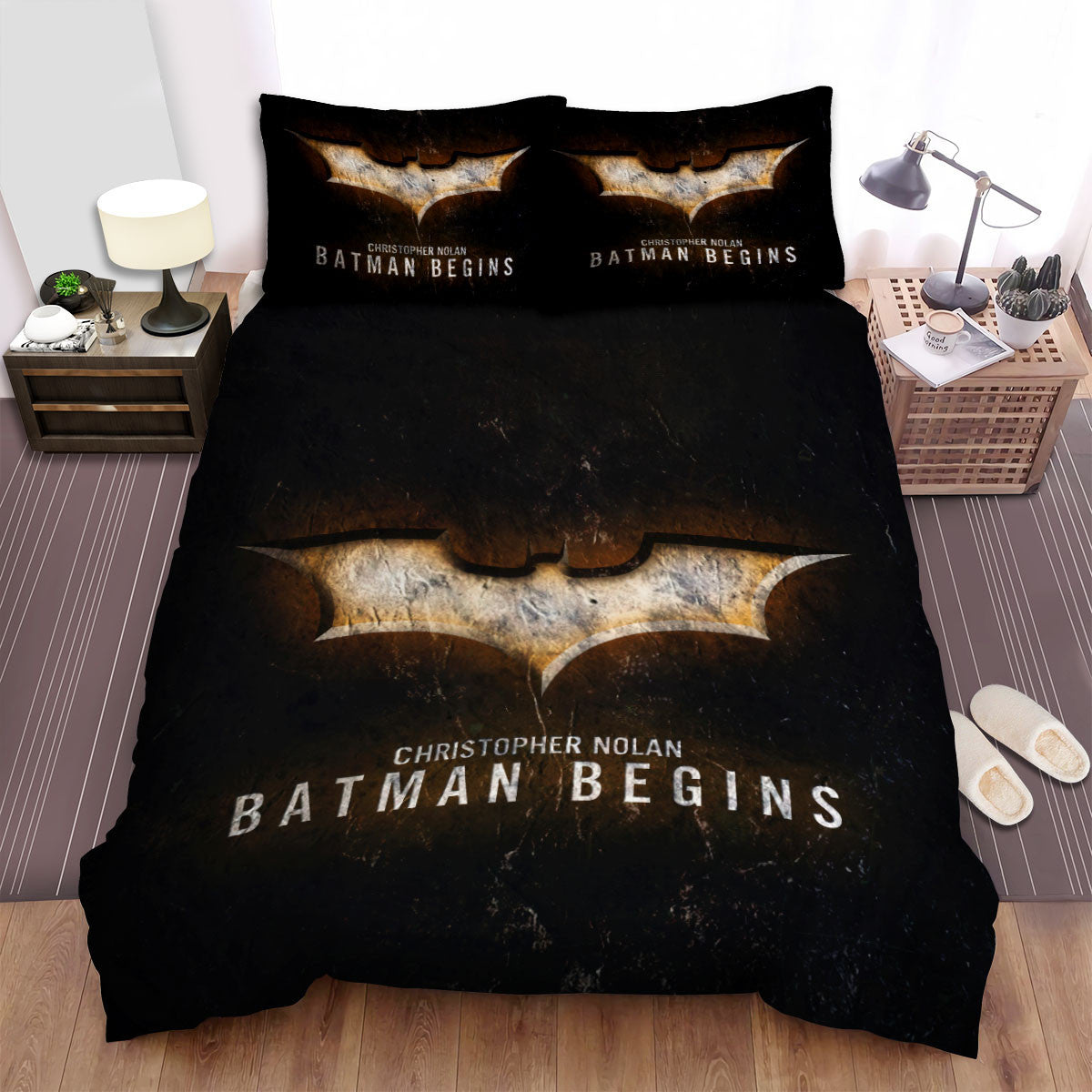 Batman Bedding Set DC Batman Begins Logo Duvet Covers