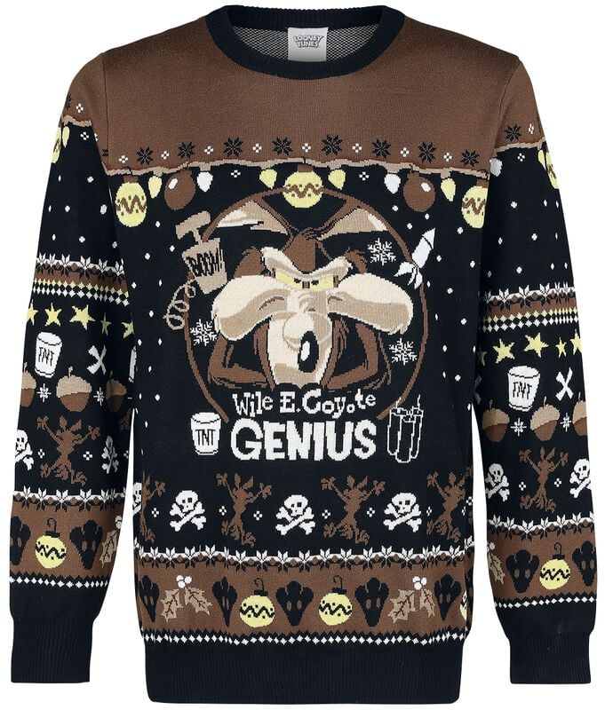 Wile E Coyote – Genius Ugly Christmas Sweater