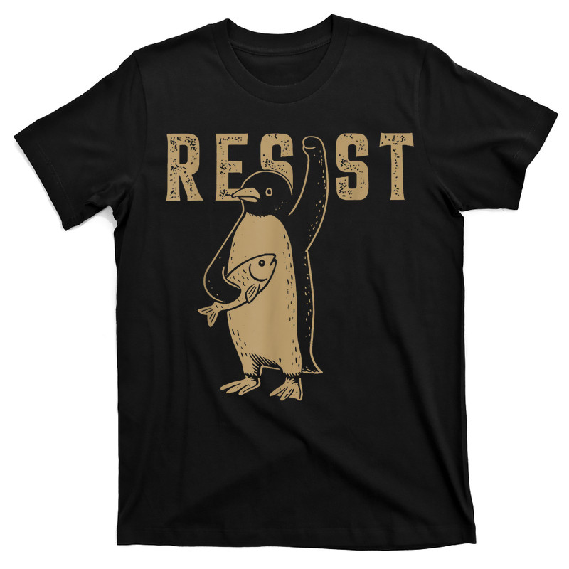 Resist Penguin Activism T-Shirt