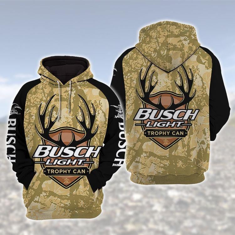 Busch Light Deer 3d All Over Print Hoodie
