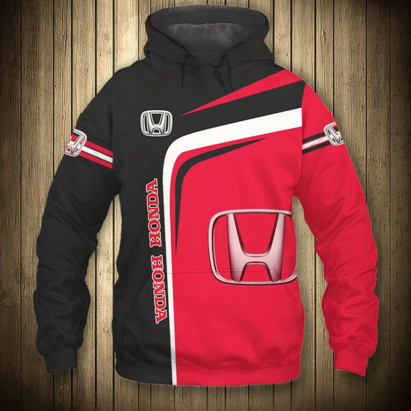 Honda Sport Car 7k395 Cartoon 3d Hoodie Zip Hoodie 1082