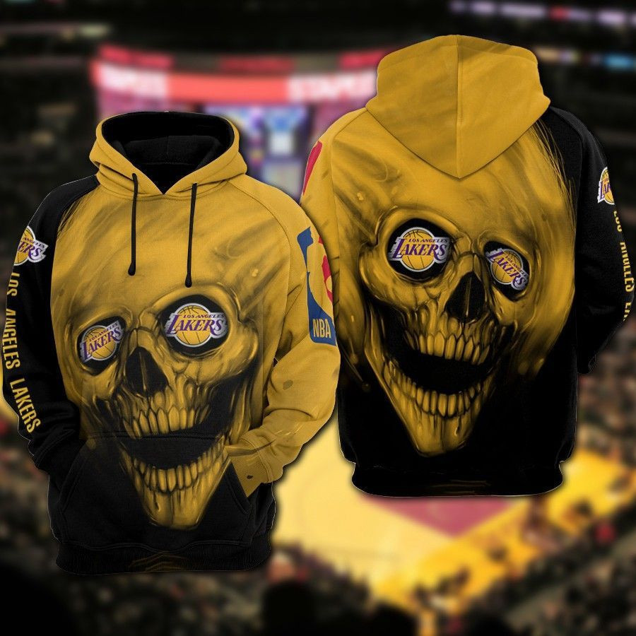 Los Angeles Lakers Football For Fans 3D All Over Print Hoodie & Zip Hoodie