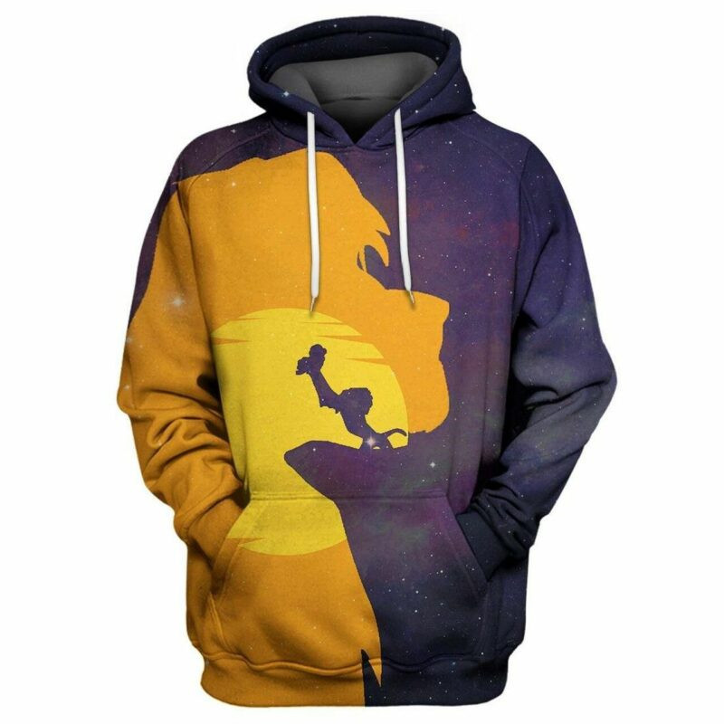 Lion King 3d Hoodie Zip Hoodie