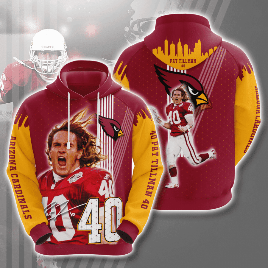 Arizona Cardinals 3D All Over Print Hoodie & Zip Hoodie