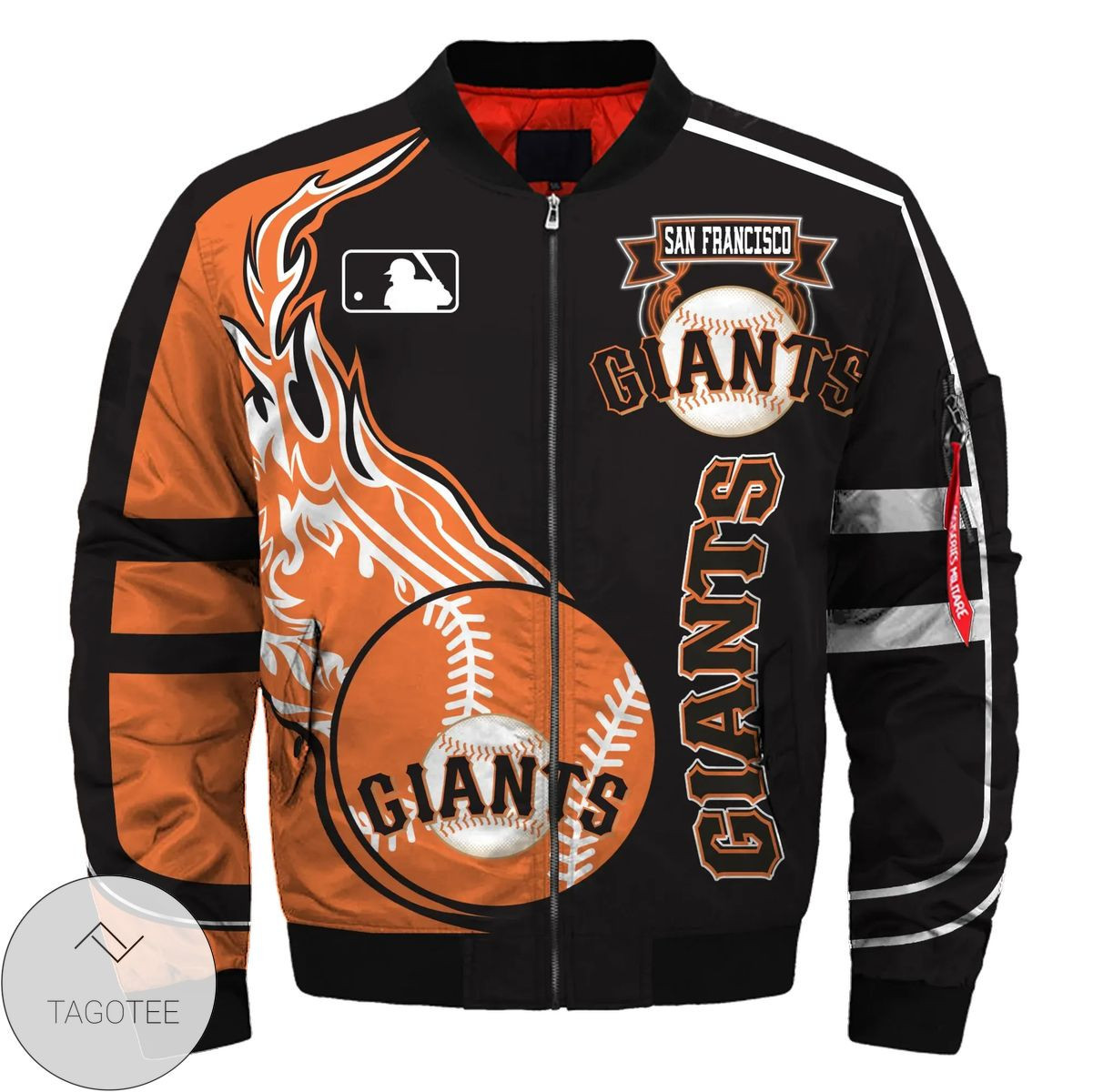 San Francisco Giants Black Bomber Jacket