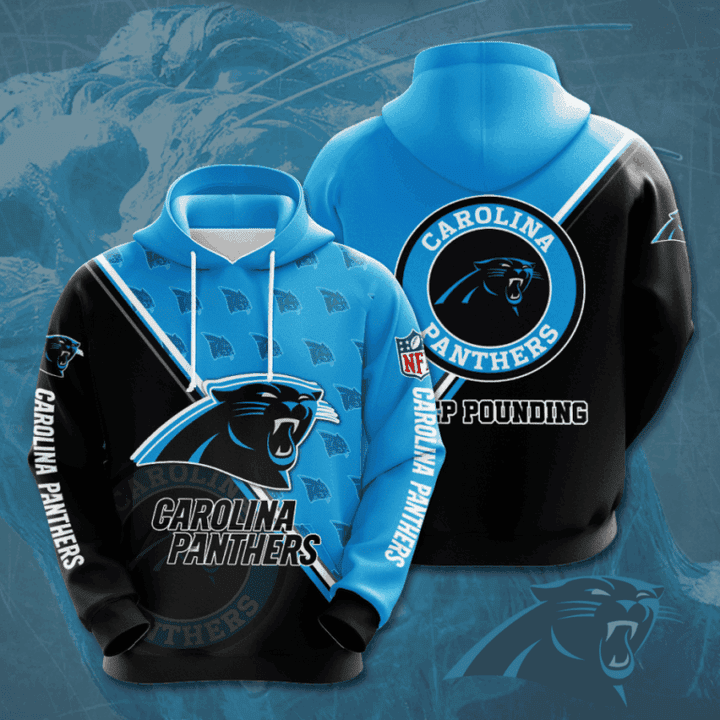 Carolina Panthers Football Zip 3D All Over Print Hoodie & Zip Hoodie