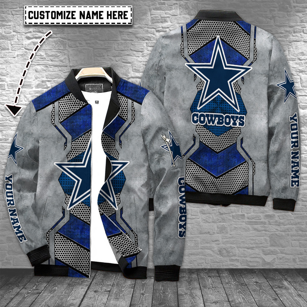 Cowboys Personalized Bomber Jacket BG615