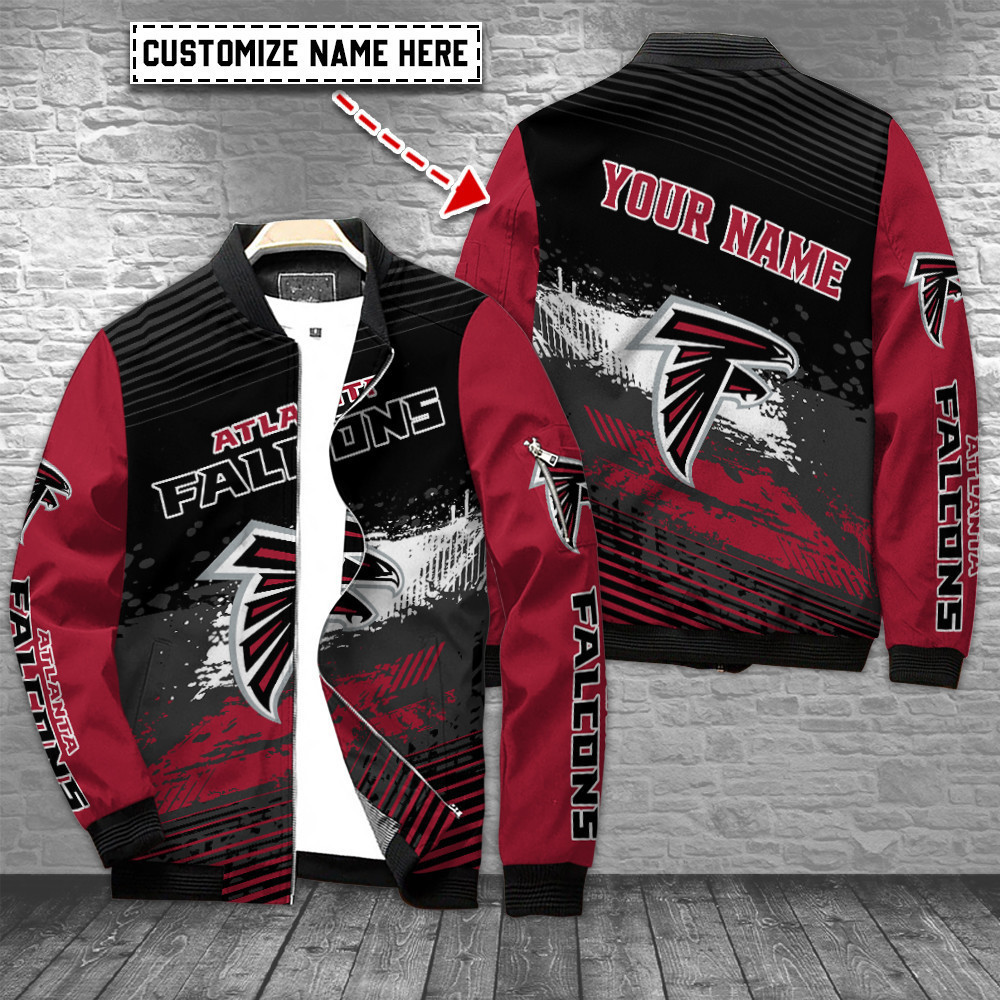 Atlanta Falcons Personalized Bomber Jacket BG190