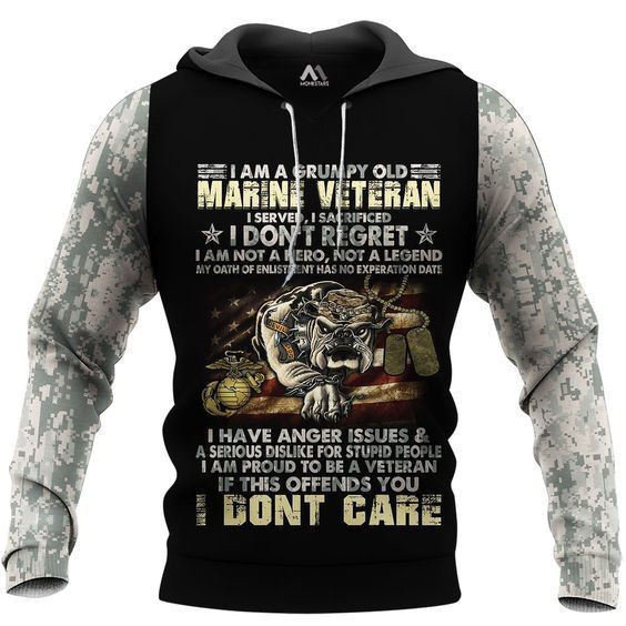 Veteran 3D All Over Print Hoodie & Zip Hoodie