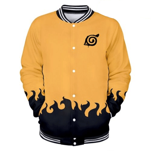 Naruto Anime 2 Baseball Jacket 168