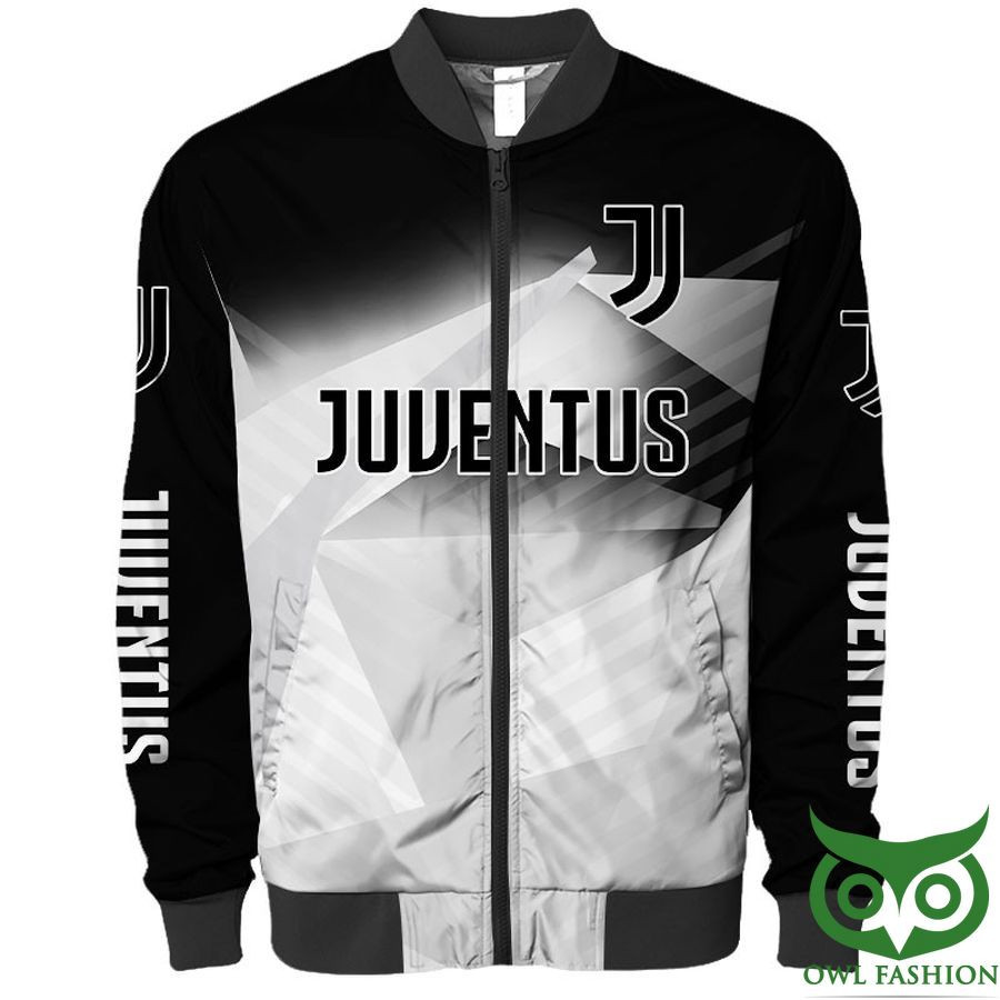 Juventus FC Black Hawaiian Bomber Jacket
