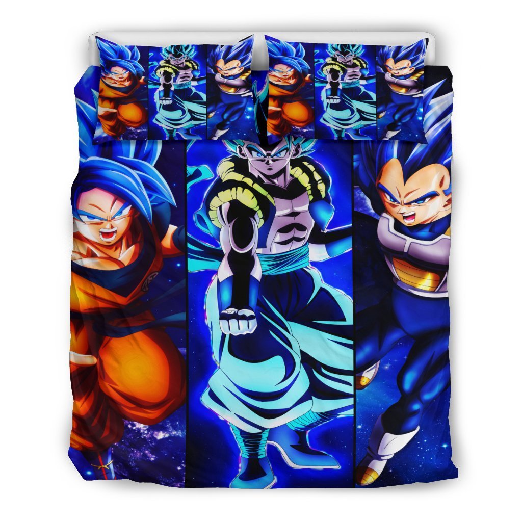 Dragon Ball Bedding Set Super Saiyan Goku Vegeta Duvet Covers