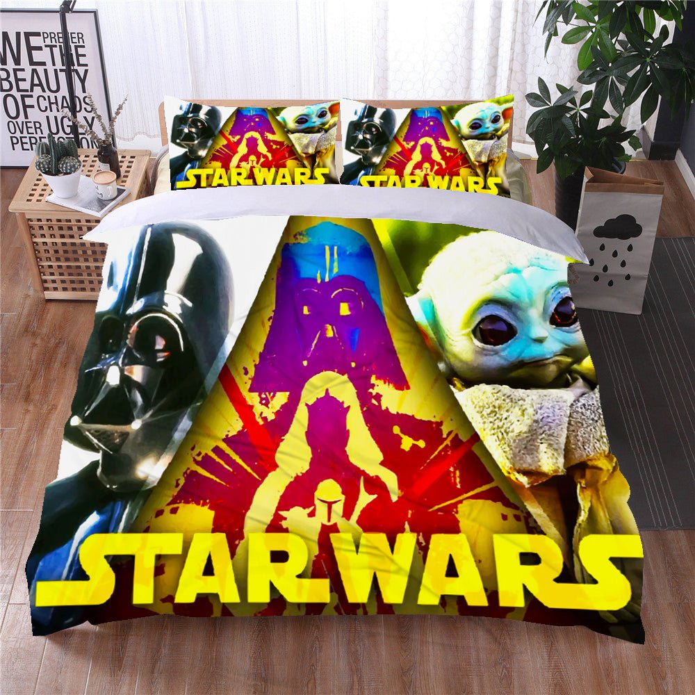 SW Bedding Set SW Characters Silhouette Duvet Covers