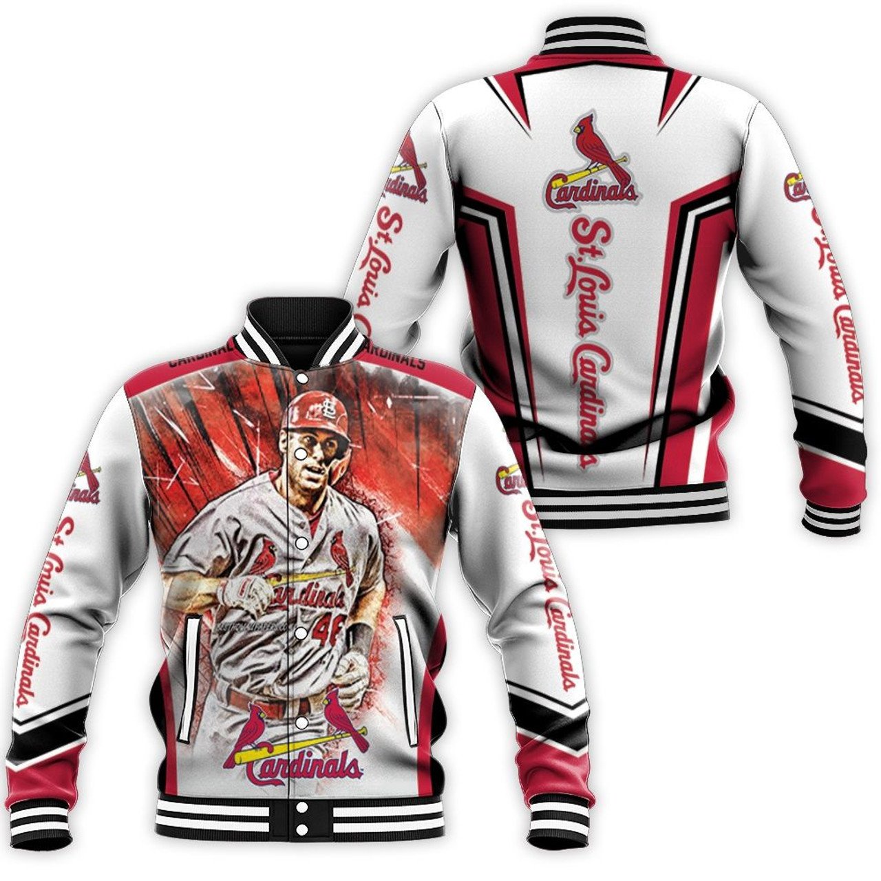 St. Louis Cardinals Paul Goldshmidt 46 Baseball Jacket