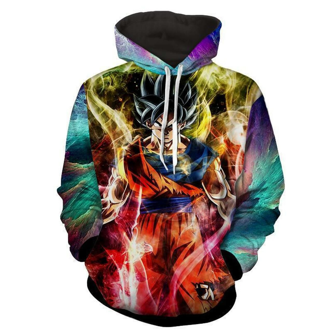 Goku Ultra Instinct 3D All Over Print Hoodie & Zip Hoodie