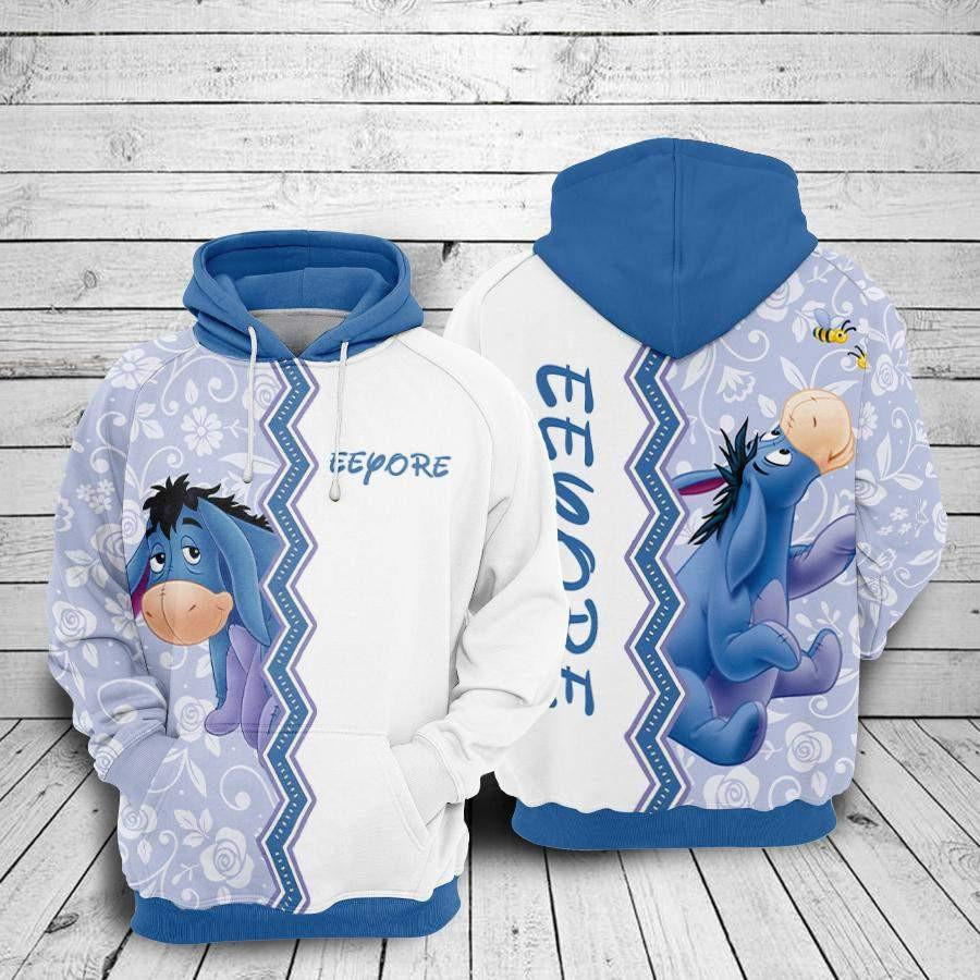 Winnie The Pooh, Eeyore Ver30 Aop Hoodie