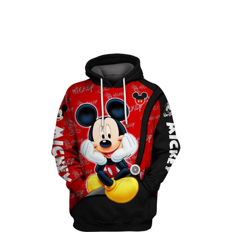 Cute Mickey Mouse, Mickey Mouse, Mickey Logo Ver101 All Over Print Hoodie