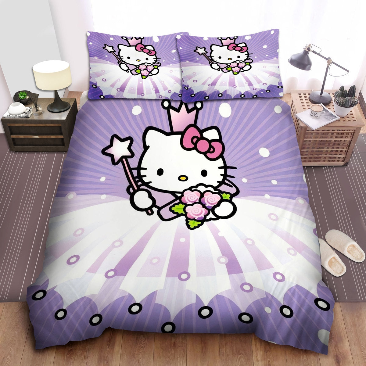 Hello Kitty Bedding Set Hello Kitty In Fairy Dress Duvet Covers