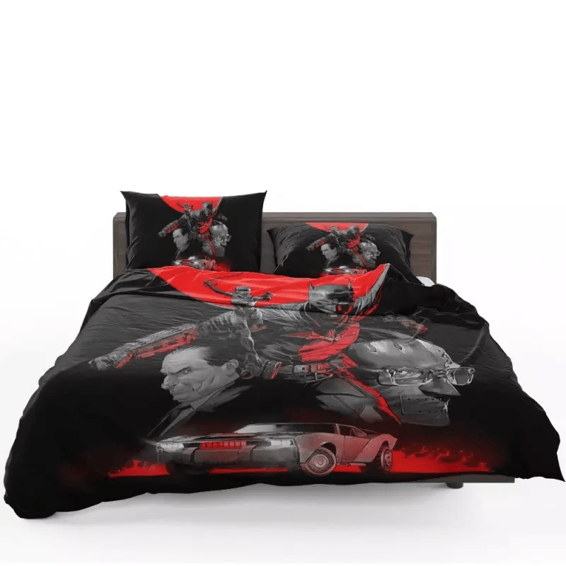 Batman Bedding Set DC The Batman Movie Characters Duvet Covers