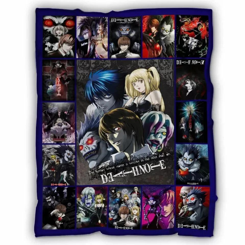 Death Note Fleece Sherpa Blanket