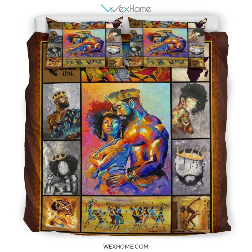 Africa Americans Bedding Set King Queen African Culture Duvet Covers