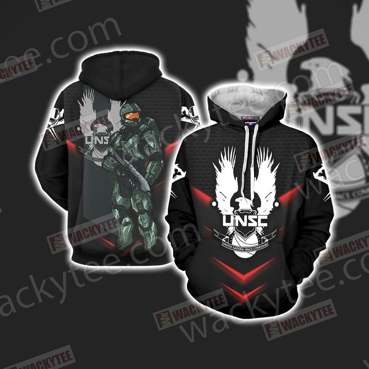 Halo - Master Chief Unisex 3D All Over Print Hoodie & Zip Hoodie