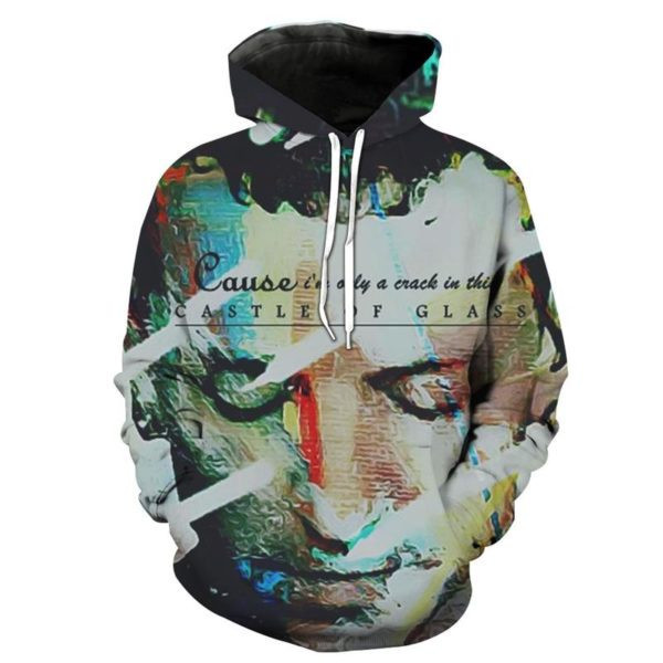Linkin Park Castle Of Glass 3d Hoodie Zip Hoodie