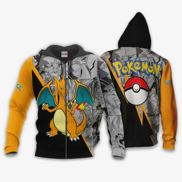 Charizard Anime Pokemon 1k733 Cartoon Graphic Outfits Aop 3d Hoodie, Zip Hoodie 468