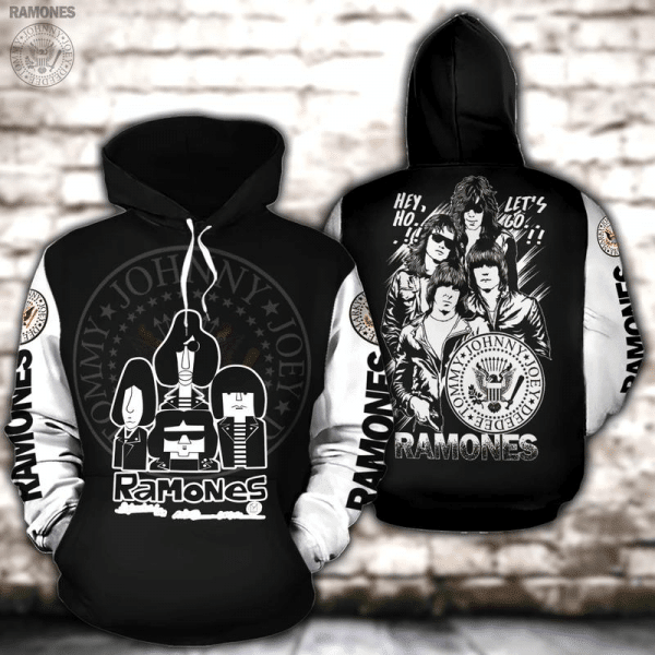 Ramones Rock Band Thank You For The Memories 2k587 Lover Gift ,ramones Rock Band All Over Print 3d Hoodie